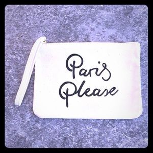 🌟Lancôme “Paris Please” wristlet/cosmetic pouch